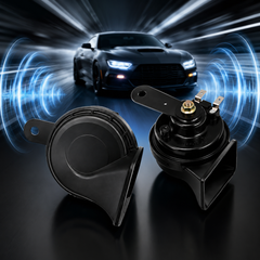 : Universal fit 12V snail horn compatible with cars pickups SUVs vans trucks and motorcycles