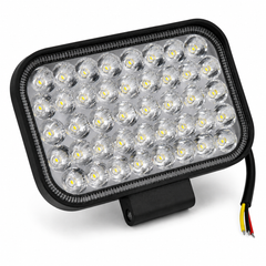 : ASAD SPARES 6 inch 43 LED high low beam work light for trucks off-road vehicles and heavy equipment front product view