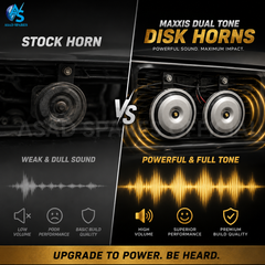 Make Your Presence Impossible to Ignore — MAXXIS High Power Disc Speaker Horn for Cars & Trucks | ASAD SPARES™