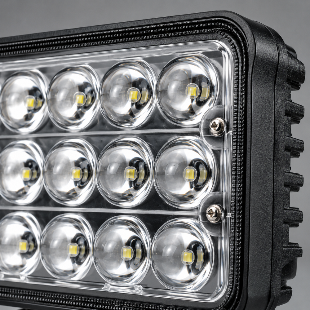 15 LED auxiliary light suitable for motorcycles trucks SUVs tractors and commercial vehicles with easy installation