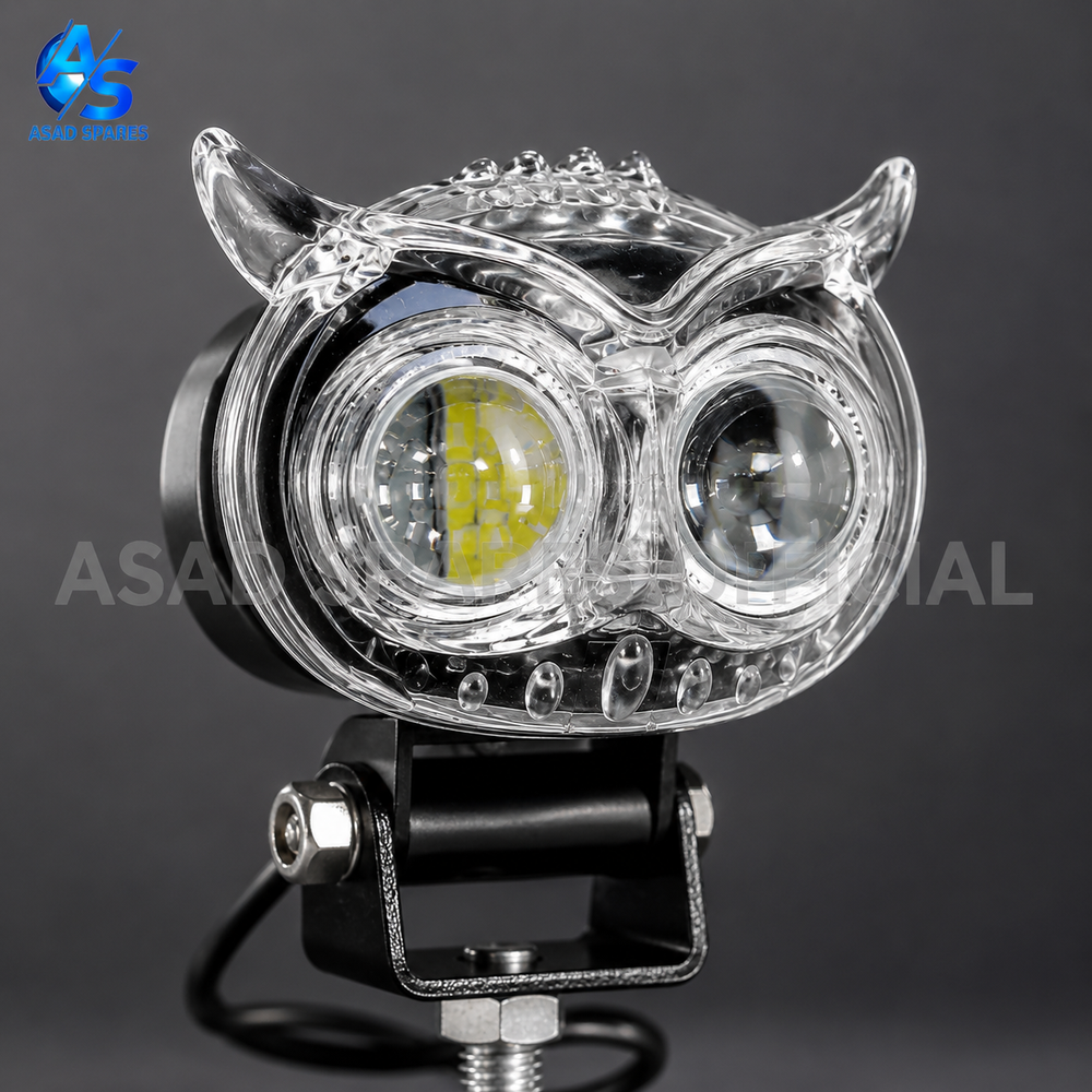 Dual color LED fog lights suitable for motorcycles scooters touring bikes and adventure motorcycle