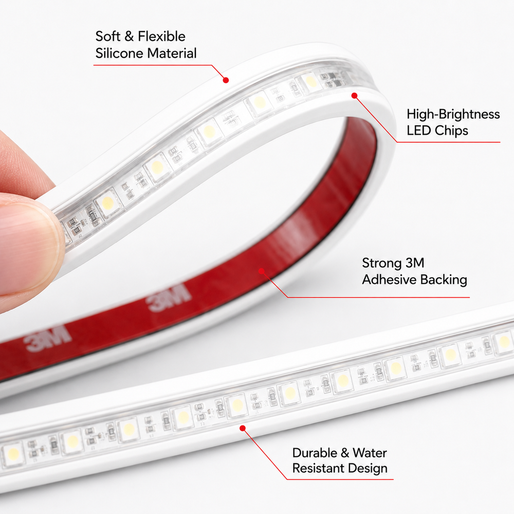 Waterproof LED door light built for cars SUVs trucks and daily driving in all weather conditions