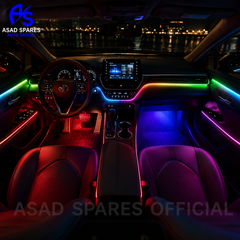 2835 LED strip lights displaying bright white warm white and colorful RGB lighting options for home and vehicle decoration