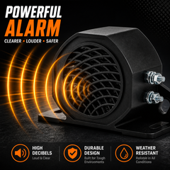 backup alarm prevents reversing accidents truck safety comparison