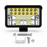 ASAD SPARES 4 inch 30W LED work light front view for tractors, trucks and outdoor job sites with bright flood beam