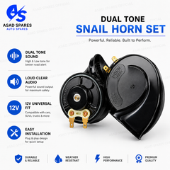 Multi sound dual tone vehicle horn providing strong road presence and improved driving awareness at night