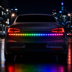 Sequential LED arrow turn signal strip dynamic flowing indicator