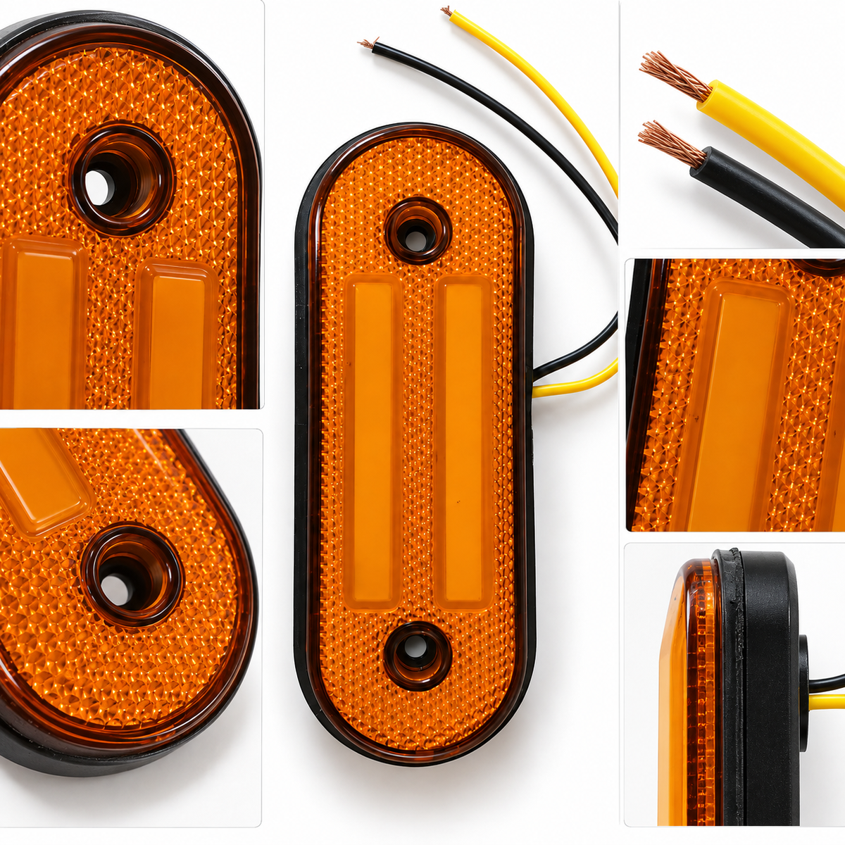 12 LED Waterproof Side Marker Light | IP67