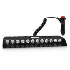 ASAD SPARES 12V multi-color LED dash light with red blue and amber styling effects for car interior customization