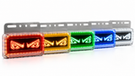 24V LED Edge Glow Lights (Running + Turn Signal, High-Visibility Side Lighting)