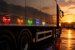 24V LED Edge Glow Lights (Running + Turn Signal, High-Visibility Side Lighting)