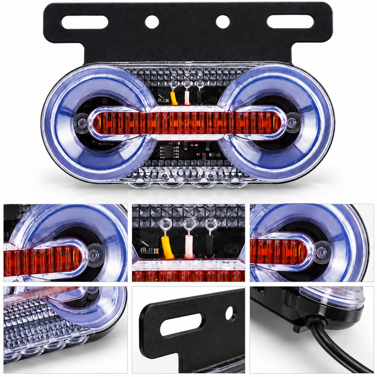 24V LED Side Marker Light for Trucks & Cars