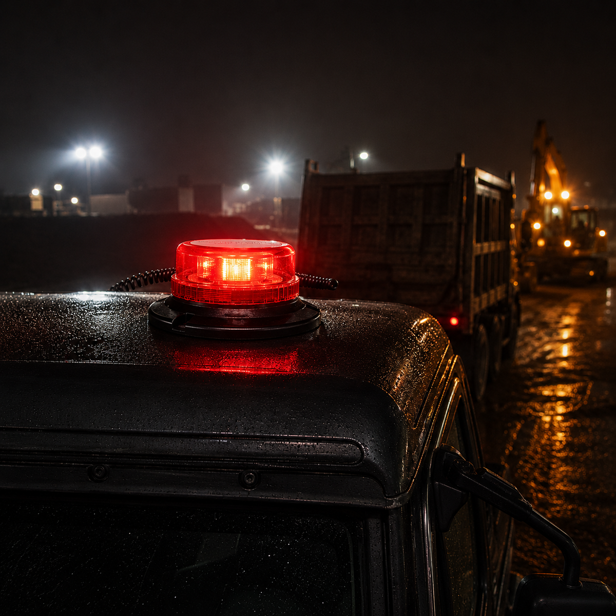 30 LED Ultra-Thin Warning Light | 10–30V | Truck, Trailer & RV