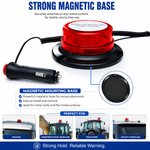 30 LED Ultra-Thin Warning Light | 10–30V | Truck, Trailer & RV