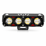 4-Bead LED Hooded Spotlight with Devil Eyes