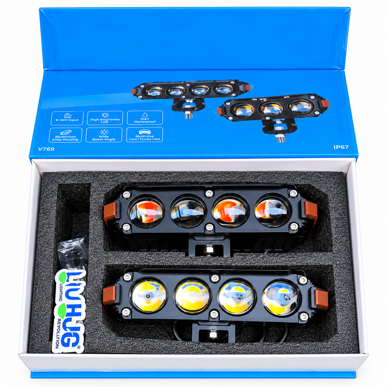 4-Lens LED Light Bar