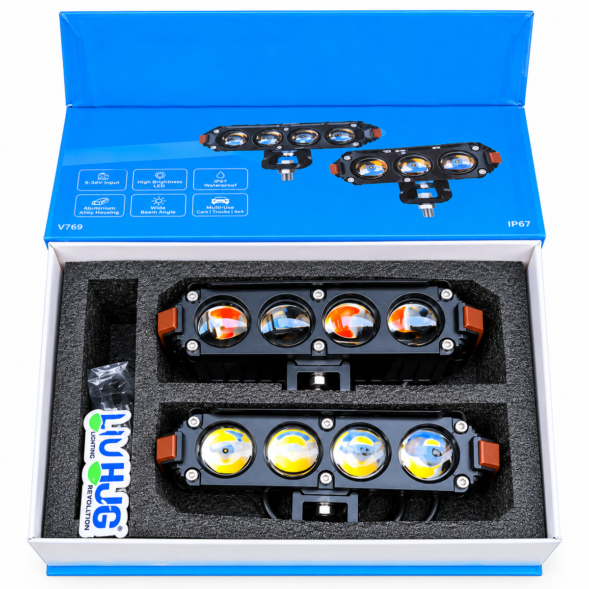 4-Lens LED Light Bar