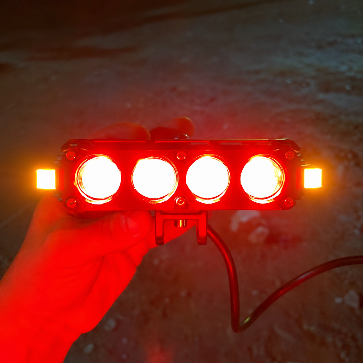 4-Lens LED Light Bar
