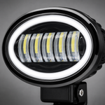 40W Oval Five-Eye LED Headlight