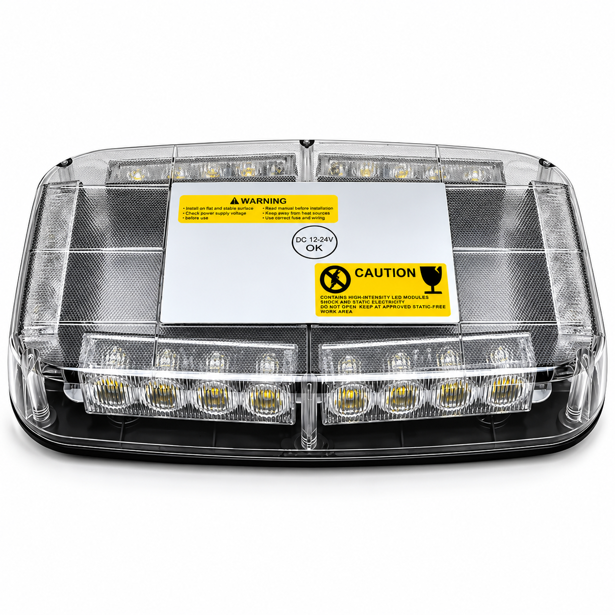 48W Magnetic LED Strobe Light Bar