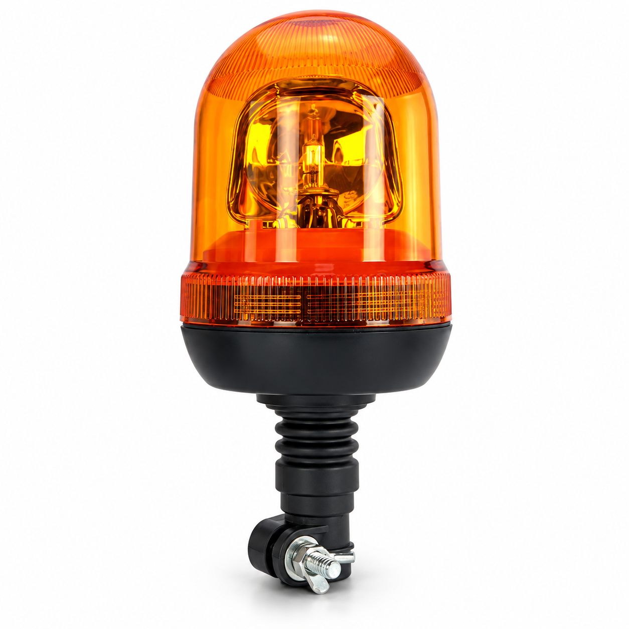 5" Amber Rotating Beacon Light