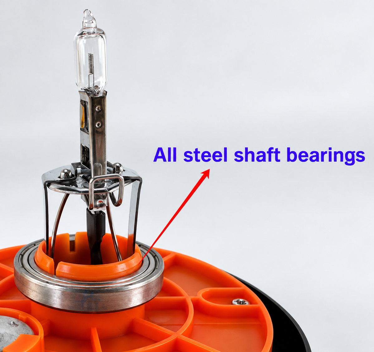 5" Amber Rotating Beacon Light