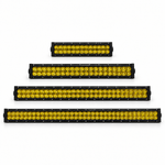 60-Inch Full Yellow LED Light Bar for Trucks & Heavy-Duty Vehicles