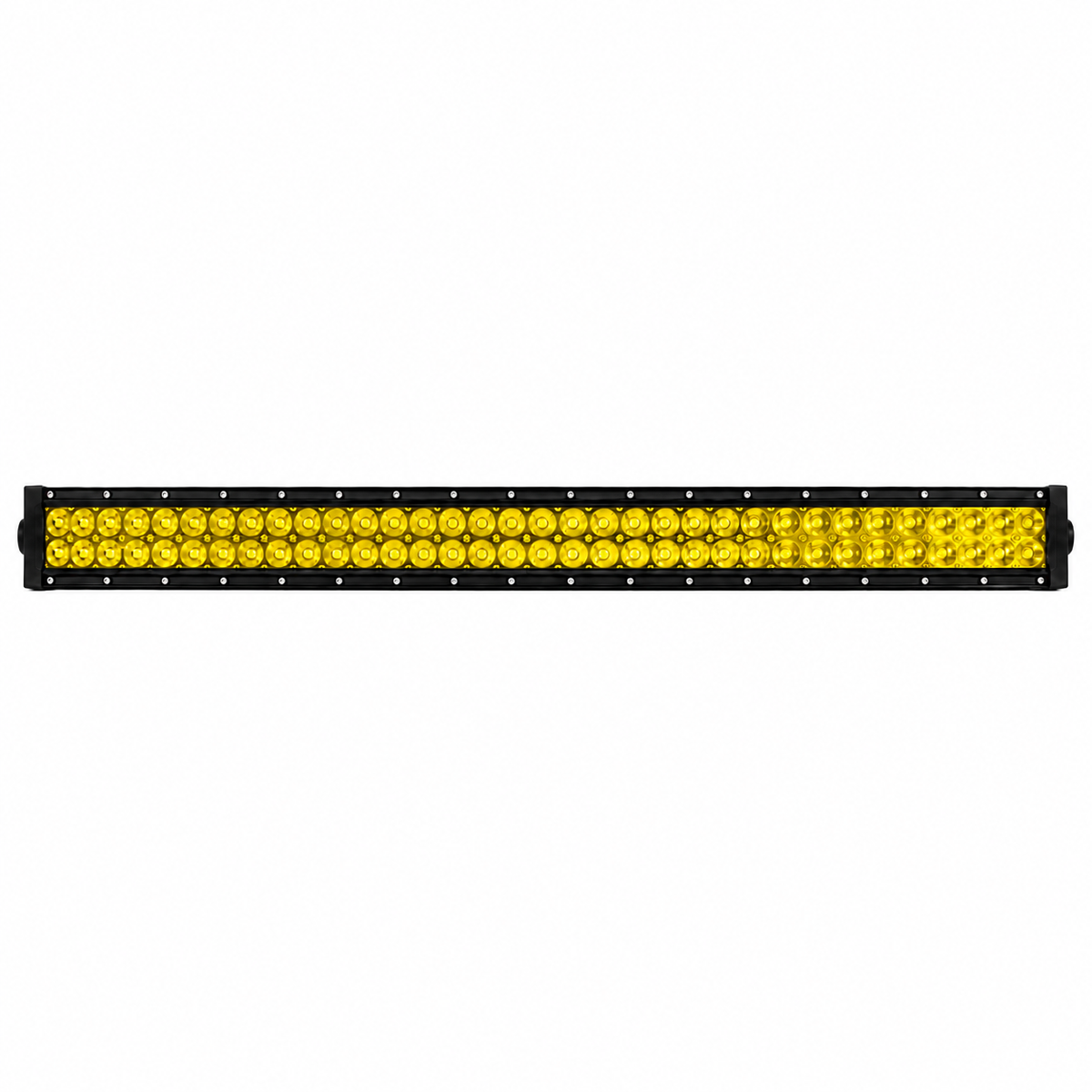 60-Inch Full Yellow LED Light Bar for Trucks & Heavy-Duty Vehicles