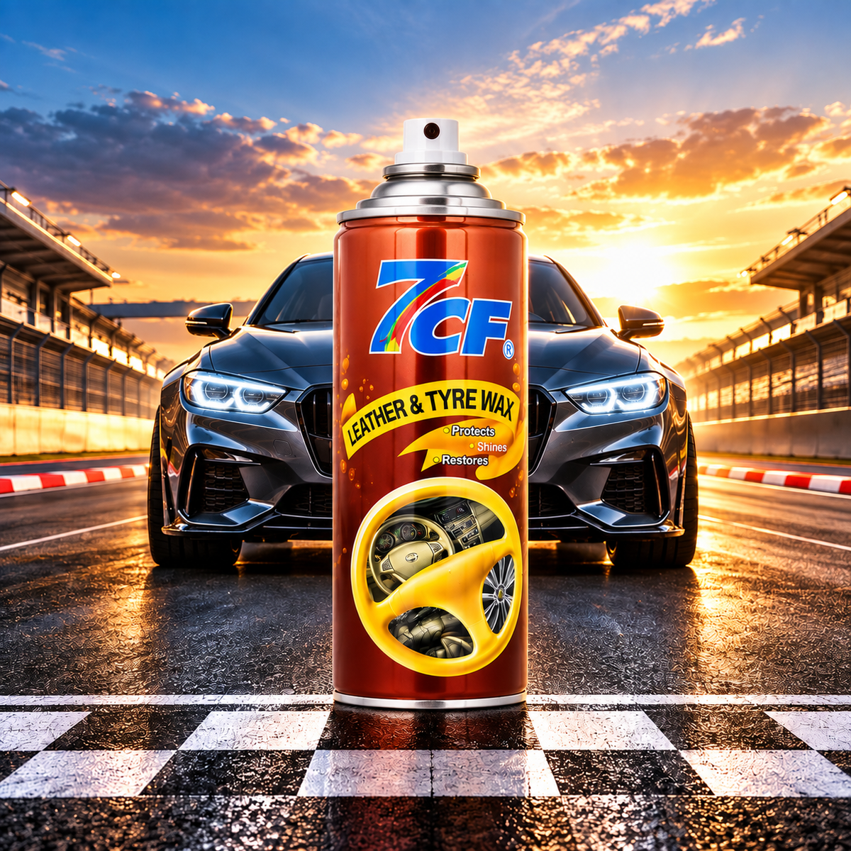 7CF Tyre & Leather Wax
