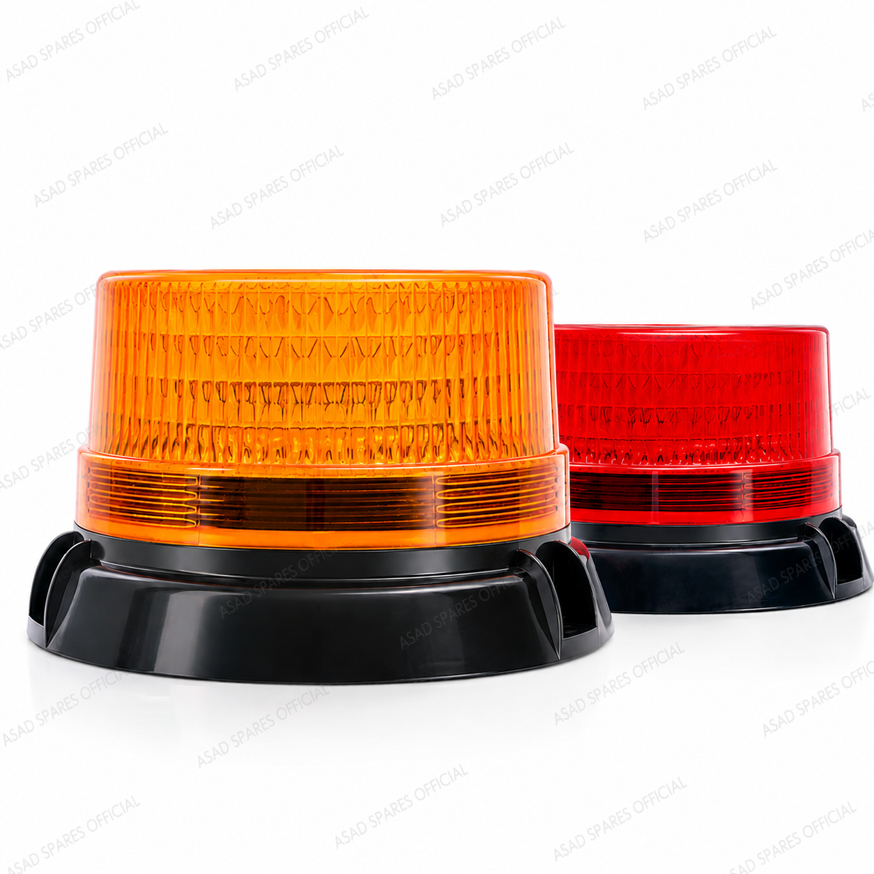 90 LED Amber Safety Beacon (Magnetic Mount, 12V/24V Work Light for Trucks & Forklifts)