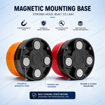 90 LED Amber Safety Beacon (Magnetic Mount, 12V/24V Work Light for Trucks & Forklifts)