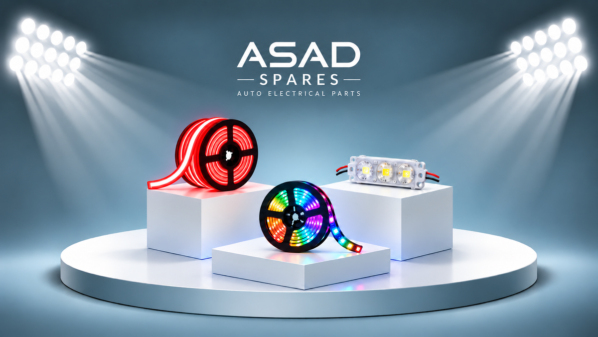Asad Spares Automotive LED Lights Showcase | Asad Spares