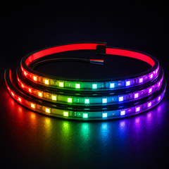 RGB Atmosphere LED Strip (12V/24V) – Strobe Effects, Truck Bed Glow & Instant Ambient Upgrade for Cars, Tailgates & ATVs  | ASAD SPARES™