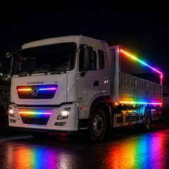 RGB Atmosphere LED Strip (12V/24V) – Strobe Effects, Truck Bed Glow & Instant Ambient Upgrade for Cars, Tailgates & ATVs  | ASAD SPARES™