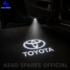 (Pair) Make Every Entry Feel Premium — Wireless LED Door Welcome Logo Projector (Infrared Sensor, Car Floor Atmosphere Light) | ASAD SPARES™