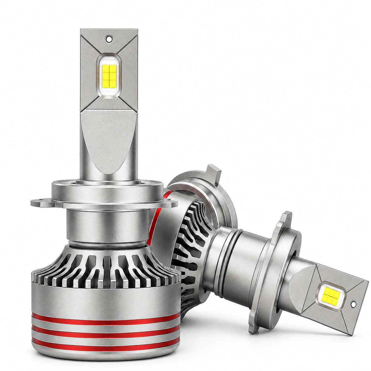 ASAD SPARES DGLS M8 PRO 150W LED headlight 15000 lumens Canbus compatible IP65 waterproof front product view