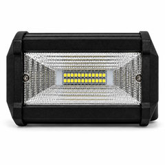 ASAD SPARES high brightness LED work lamps pair for trucks heavy vehicles and off-road use front product view