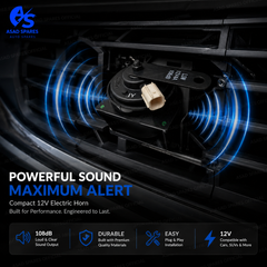JJQ horn speaker installed behind Honda Accord front grille for restored factory horn performance and reliability