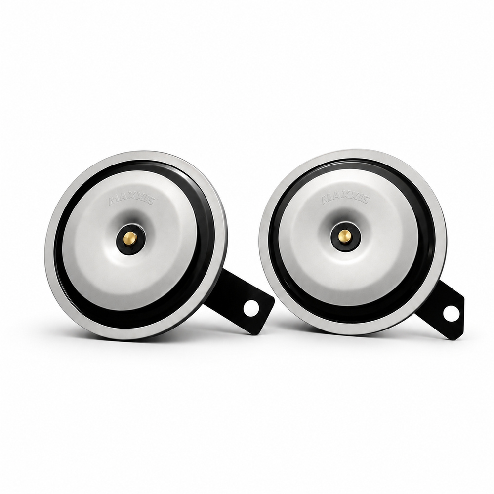 ASAD SPARES MAXXIS high power disc speaker horn for cars trucks and heavy vehicles front product view
