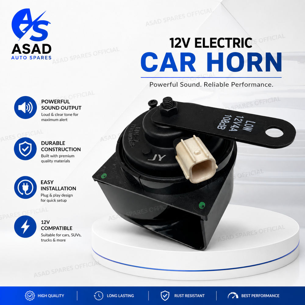 : OEM style horn speaker replacement designed specifically for Honda Accord 2005 2006 and 2007 models