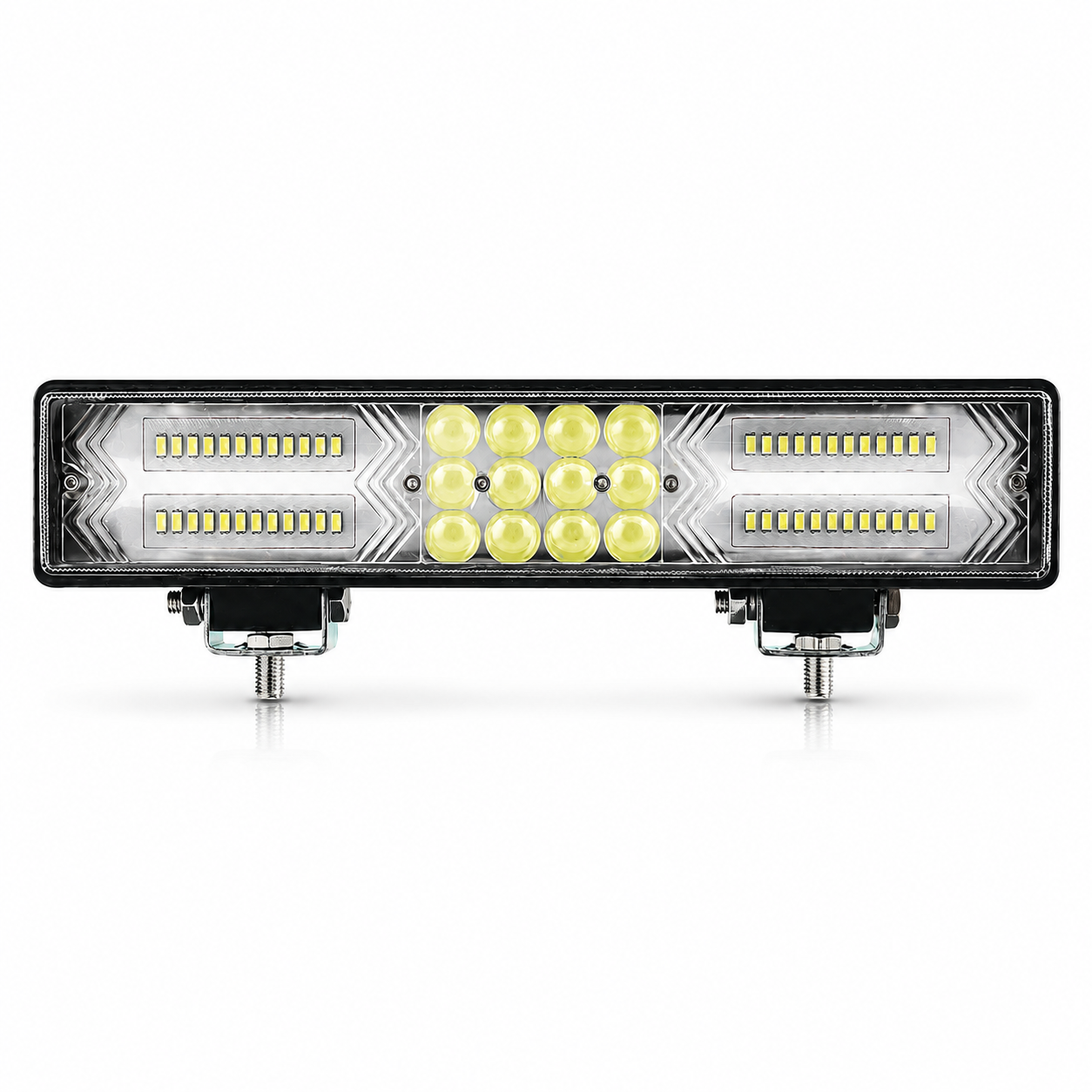 ASAD SPARES 180W off-road LED light bar for 12V and 24V UTVs 4x4 trucks and heavy vehicles front product view