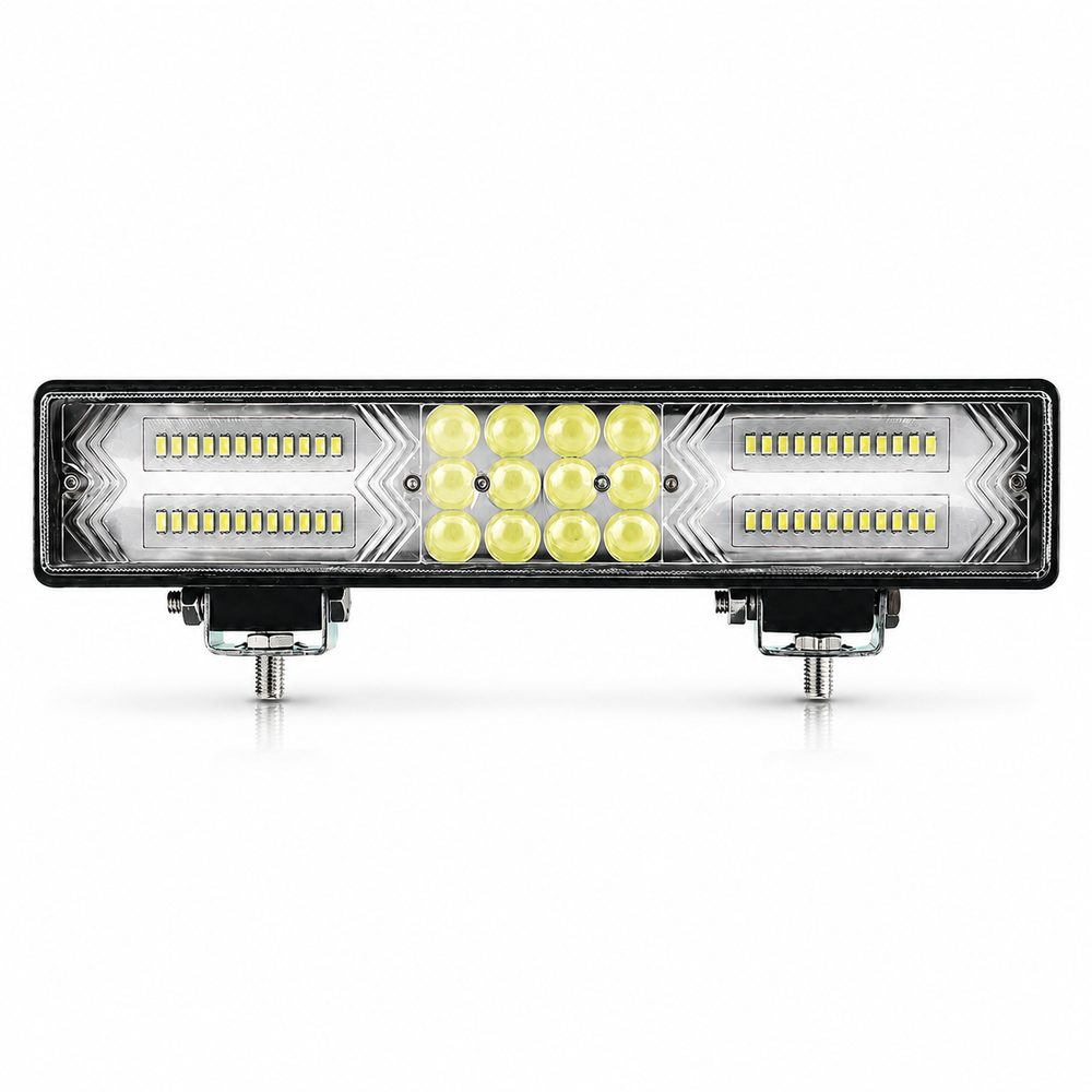ASAD SPARES 180W off-road LED light bar for 12V and 24V UTVs 4x4 trucks and heavy vehicles front product view