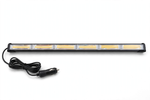 Amber COB LED Bar Light - Flashing Warning Light for Trucks & Heavy Vehicles