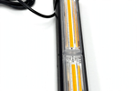 Amber COB LED Bar Light - Flashing Warning Light for Trucks & Heavy Vehicles