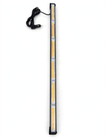 Amber COB LED Bar Light - Flashing Warning Light for Trucks & Heavy Vehicles