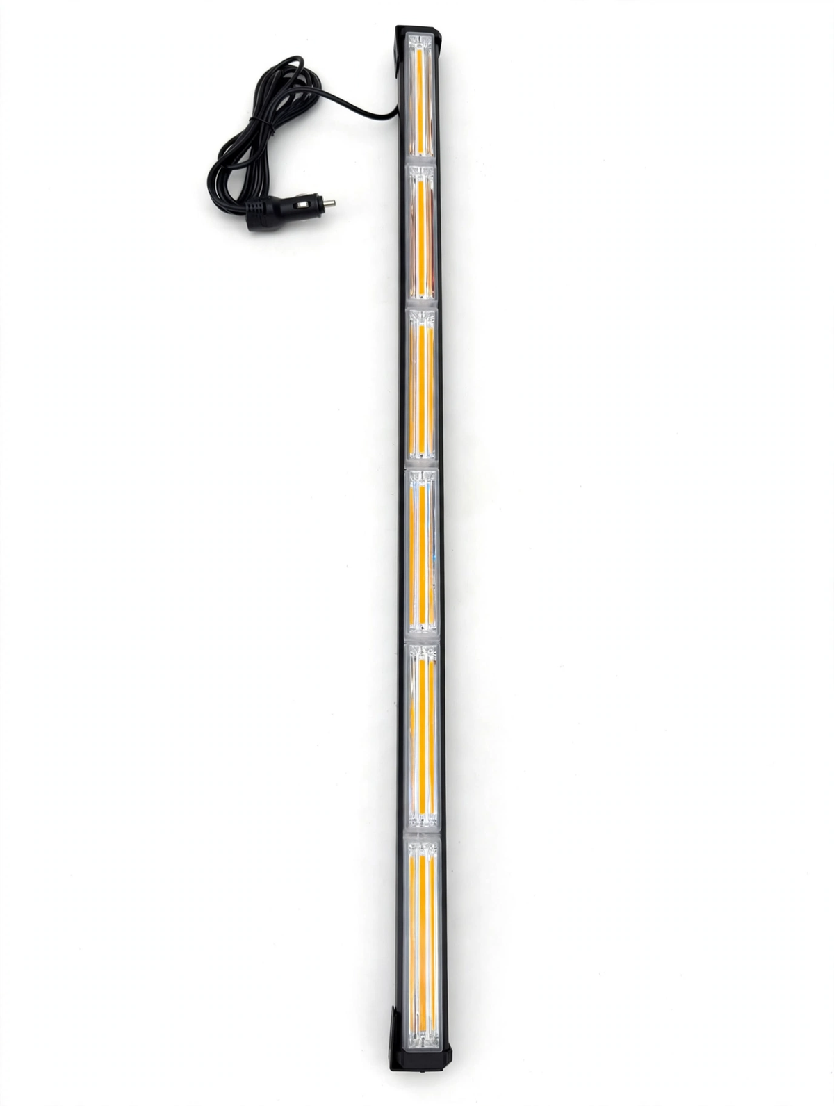 Amber COB LED Bar Light - Flashing Warning Light for Trucks & Heavy Vehicles