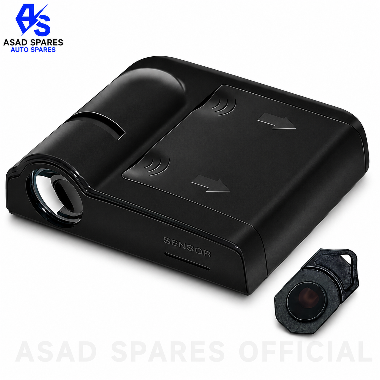 Easy installation Toyota puddle light projector mounted under vehicle door panel for enhanced visibility