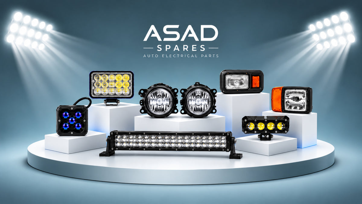 Asad Spares Automotive Lights Showcase | Asad Spares