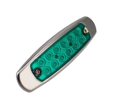 Chrome LED Side Lamp