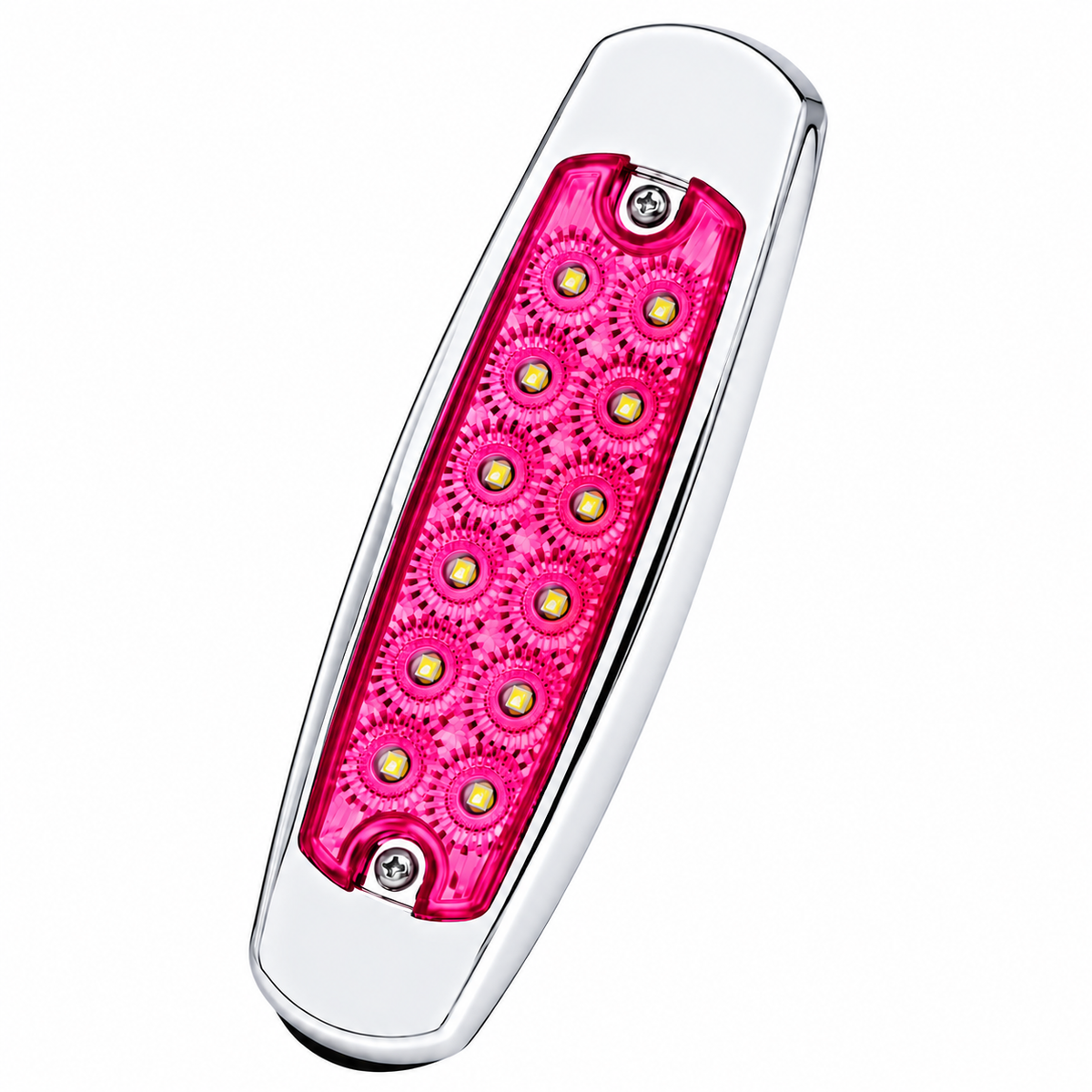 Chrome LED Side Lamp